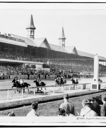 A racetrack for horses