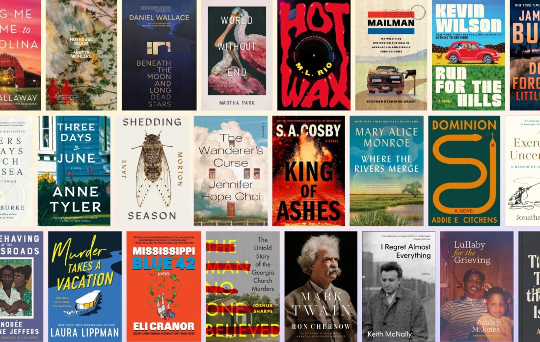 A collage of book covers