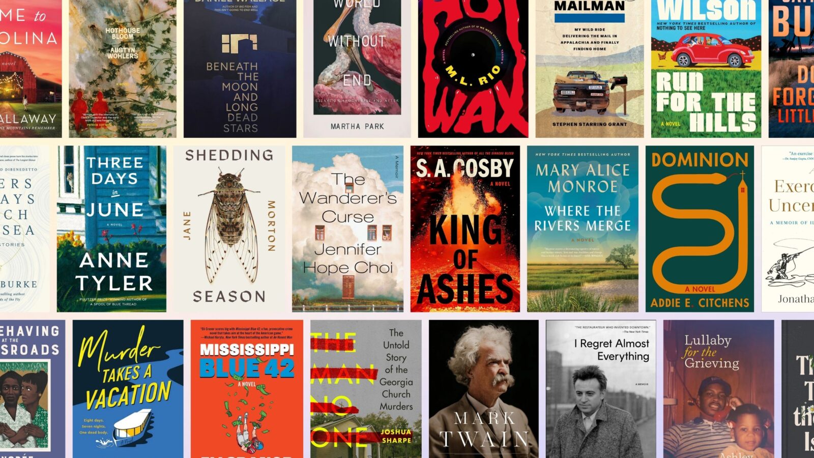 A collage of book covers