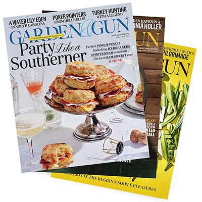 Garden & Gun magazine issues