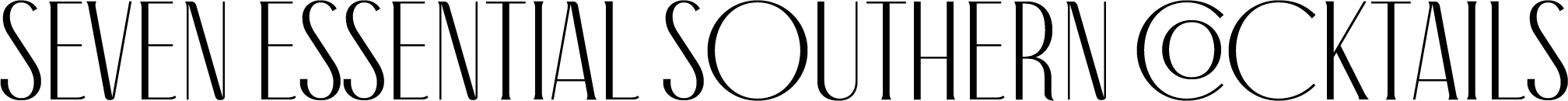 Essential Southern Cocktails