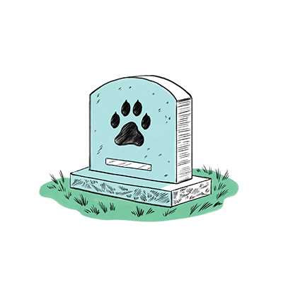 Your dog just died