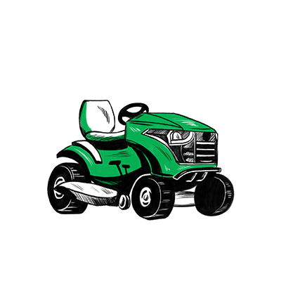 You finished mowing the front yard, the backyard, and the back backyard